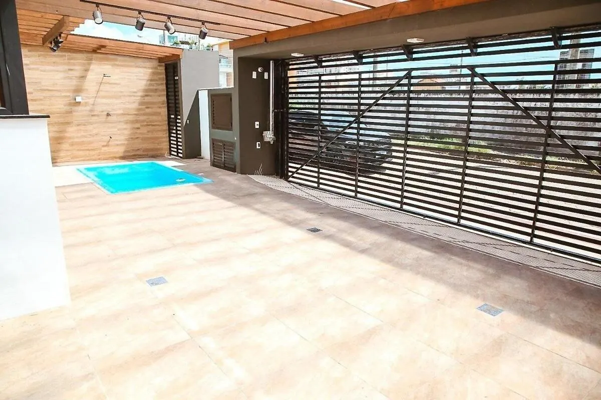 公寓 Apto Pe Na Areia Com Piscina Privativa 因比图巴