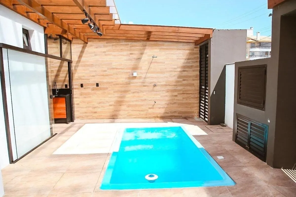 Apto Pe Na Areia Com Piscina Privativa 因比图巴 巴西